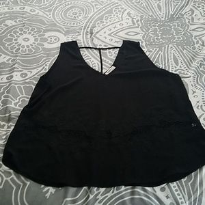 Women's black shirt plus size
